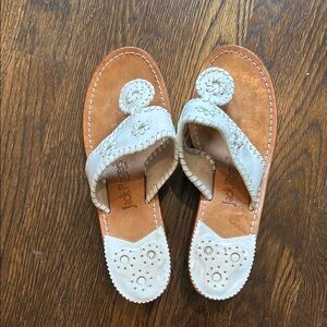 Jack Rogers Women's White Sandals